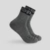 3 Pack - Band Quarter - Grey/White/Black