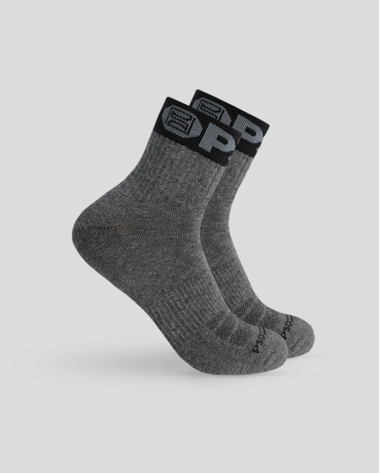 3 Pack - Band Quarter - Grey/White/Black