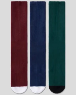 3 Pack - Logo Crew - Dark Tones