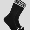 3 Pack - Logo Stripe Crew - Black