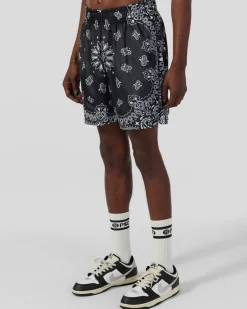 Black Bandana Active Short