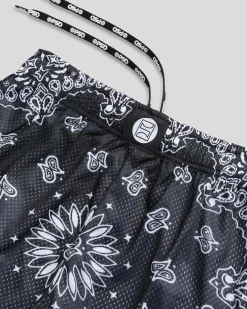 Black Bandana Active Short