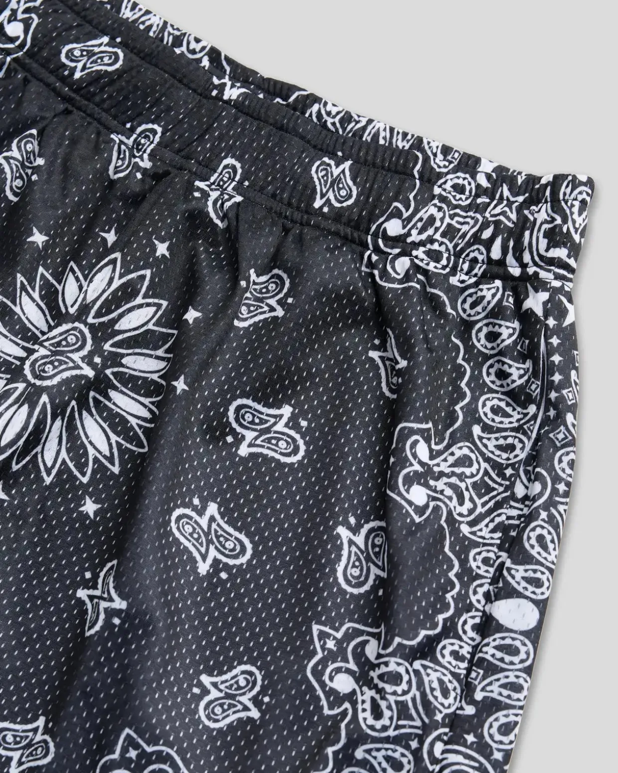 Black Bandana Active Short