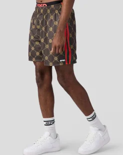 Emblem Lux Brown Active Short