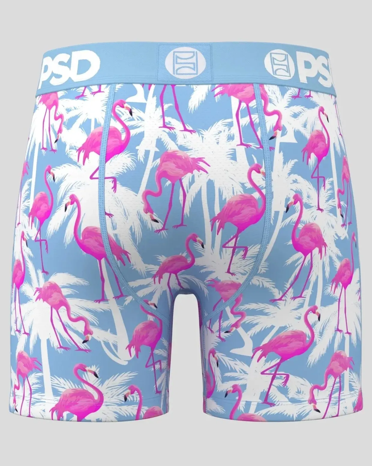 Flamingo Palm Sky