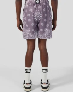 Mauve Bandana Active Short