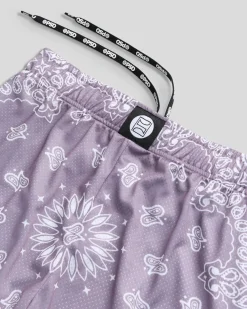 Mauve Bandana Active Short