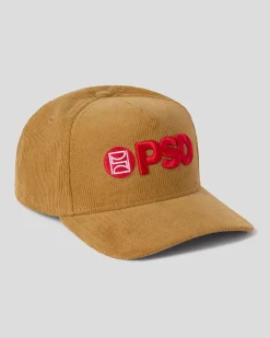 New Era x PSD Logo Hat Tan/Red