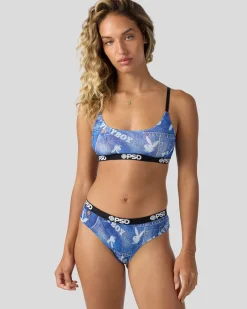 Playboy - Denim Mesh