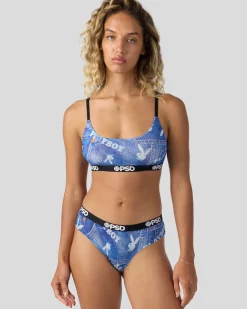 Playboy - Denim Mesh