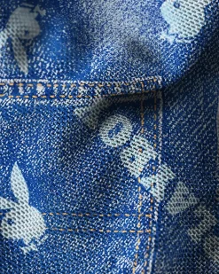 Playboy - Denim Mesh